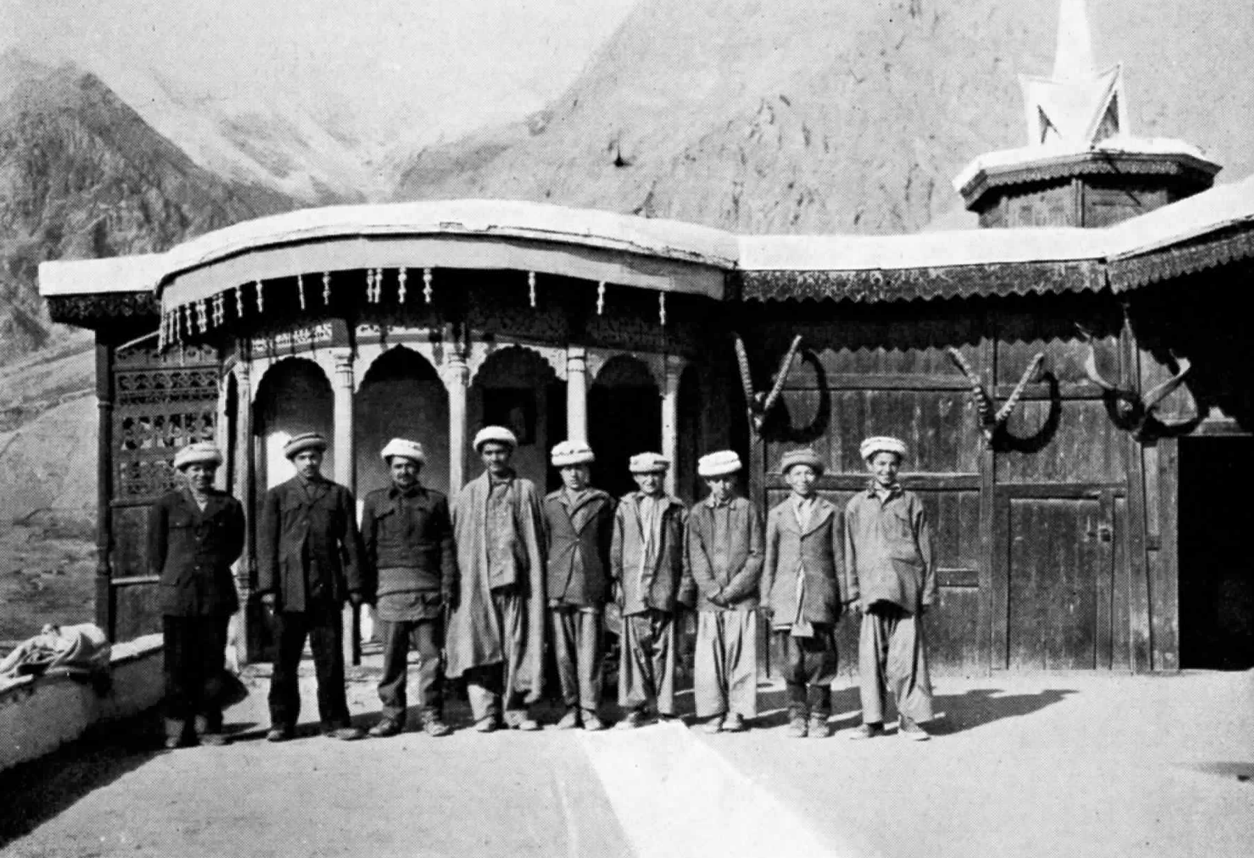 Hunza - L'équipe de John Clark en 1950